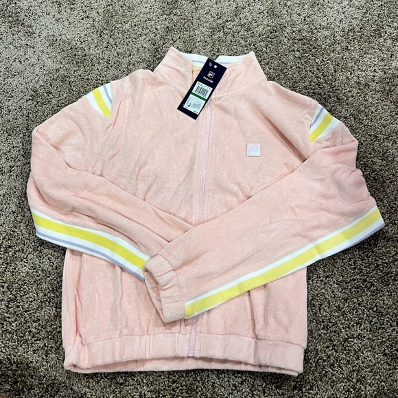 Fila Sabina Women's Light Pink Jacket - Picture 2 of 5
